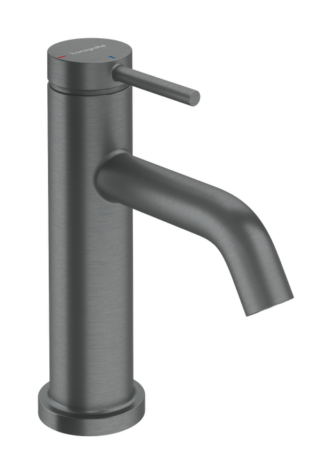Vòi lavabo gạt đơn Hansgrohe Tecturis S 73305340 CoolStart Brushed Black Chrome