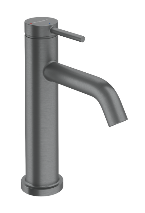Vòi lavabo gạt đơn Hansgrohe Tecturis S 73312340 EcoSmart+ CoolStart Brushed Black Chrome