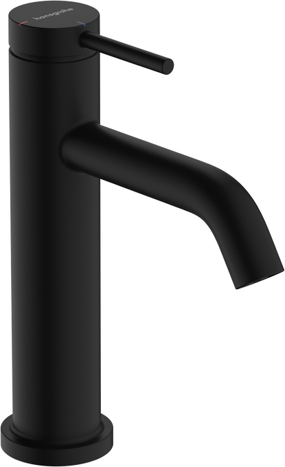 Vòi lavabo gạt đơn Hansgrohe Tecturis S 73314670 EcoSmart+ CoolStart Matt Black