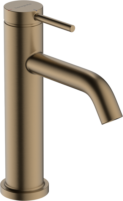 Vòi lavabo gạt đơn Hansgrohe Tecturis S 73317140 CoolStart Brushed Bronze
