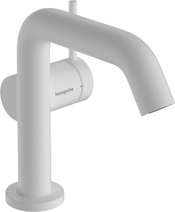 Vòi lavabo gạt đơn Hansgrohe Tecturis S 73322700 CoolStart Matt White