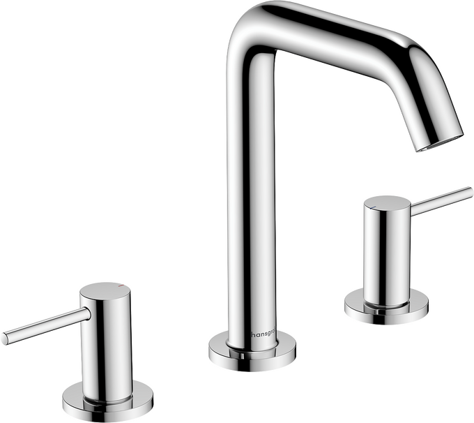 Vòi lavabo 3 lỗ Hansgrohe Tecturis S 73330000 EcoSmart+ Chrome