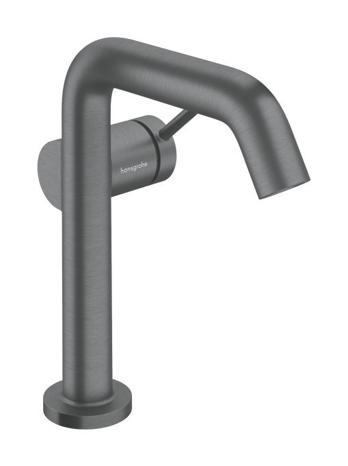 Vòi lavabo gạt đơn Hansgrohe Tecturis S 73340340 EcoSmart+ CoolStart Brushed Black Chrome