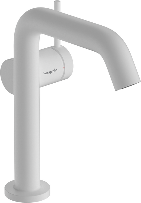 Vòi lavabo gạt đơn Hansgrohe Tecturis S 73340700 EcoSmart+ CoolStart Matt White