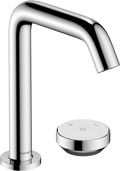 Vòi lavabo 2 lỗ Hansgrohe Tecturis S 73353000 EcoSmart+ CoolStart Chrome