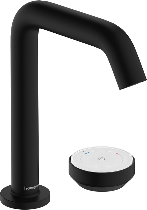 Vòi lavabo 2 lỗ Hansgrohe Tecturis S 73353670 EcoSmart+ CoolStart Matt Black