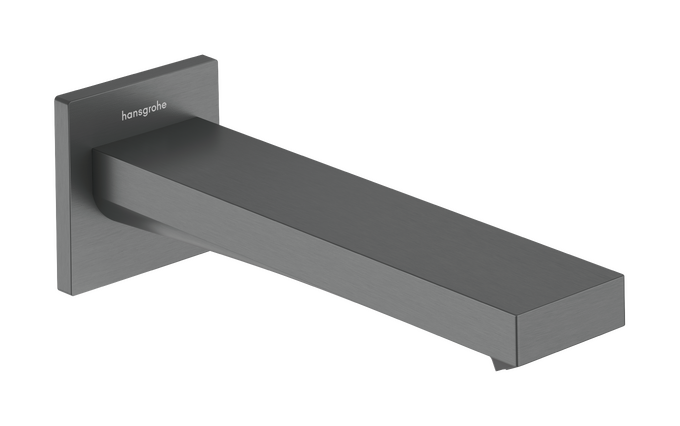 Vòi xả bồn tắm Hansgrohe Tecturis E 73410340 Brushed Black Chrome
