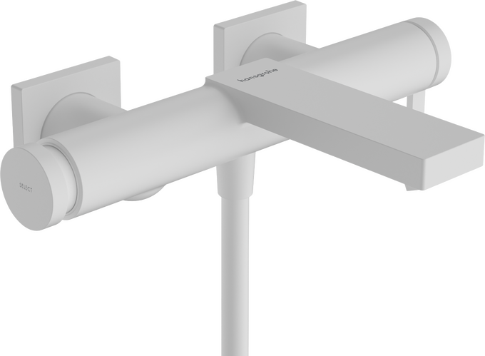 Bộ trộn bồn tắm gạt đơn Hansgrohe Tecturis E 73420700 Matt White