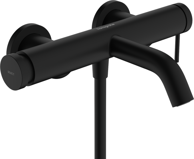 Bộ trộn bồn tắm gạt đơn Hansgrohe Tecturis S 73422670 Matt Black