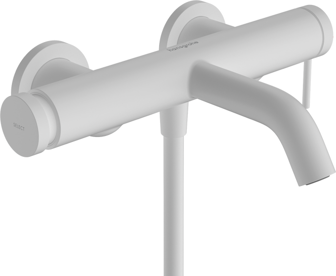 Bộ trộn bồn tắm gạt đơn Hansgrohe Tecturis S 73422700 Matt White