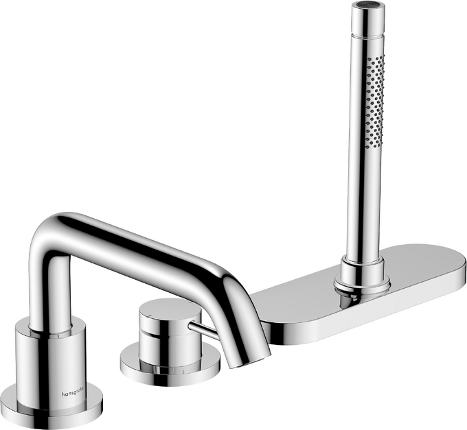 Bộ trộn bồn tắm gạt đơn Hansgrohe Tecturis S 73447000 Chrome