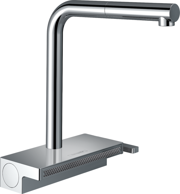 Vòi rửa bát gạt đơn Hansgrohe Aquno Select M81 73830000 Chrome