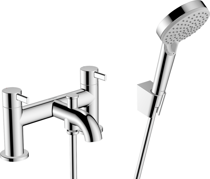 Bộ trộn bồn tắm gắn thành Hansgrohe Zesis S 74424000 Chrome