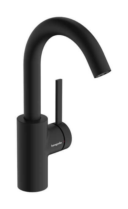 Vòi lavabo gạt đơn Hansgrohe Zesis S 74740670 CoolStart Matt Black
