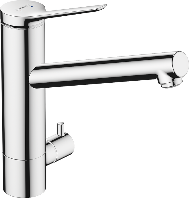Vòi rửa bát gạt đơn Hansgrohe Zesis M33 74807000 CoolStart Chrome