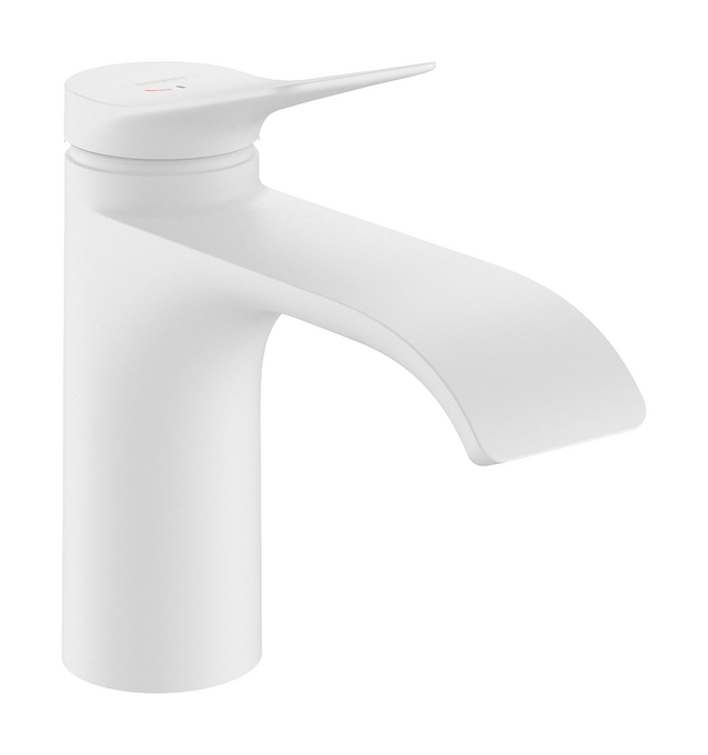 Vòi lavabo gạt đơn Hansgrohe Vivenis 75014700 CoolStart Matt White