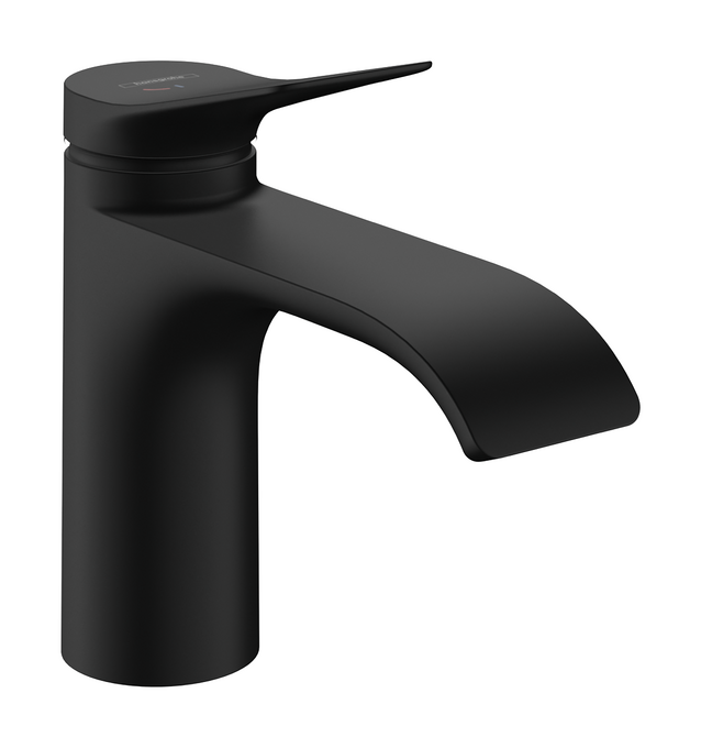 Vòi lavabo gạt đơn Hansgrohe Vivenis 75015670 CoolStart Matt Black