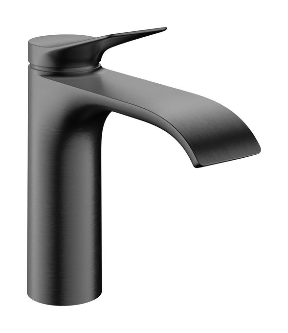 Vòi lavabo gạt đơn Hansgrohe Vivenis 75020340 Brushed Black Chrome