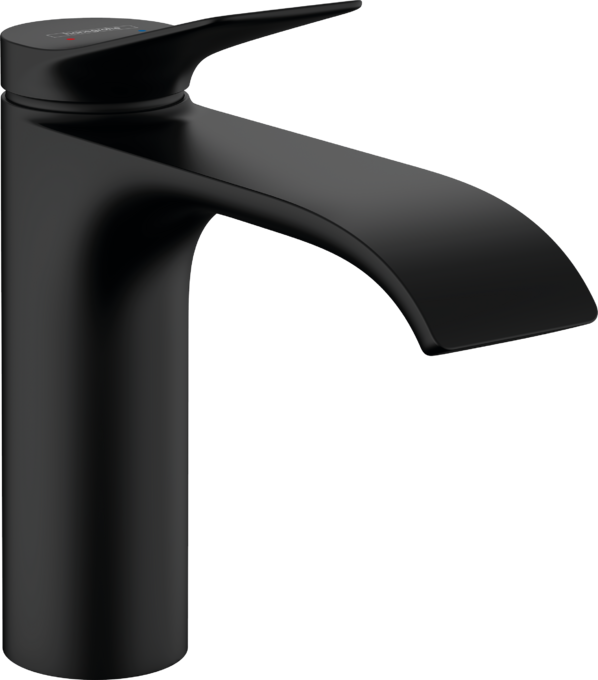 Vòi lavabo gạt đơn Hansgrohe Vivenis 75020670 Matt Black