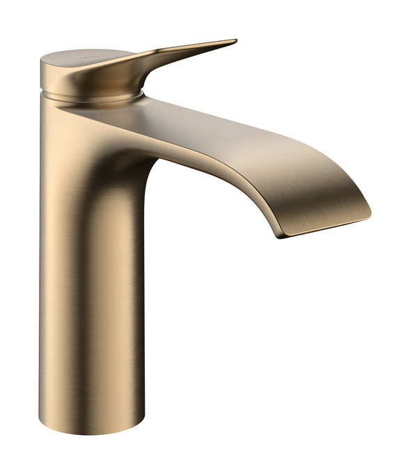 Vòi lavabo gạt đơn Hansgrohe Vivenis 75022140 Brushed Bronze