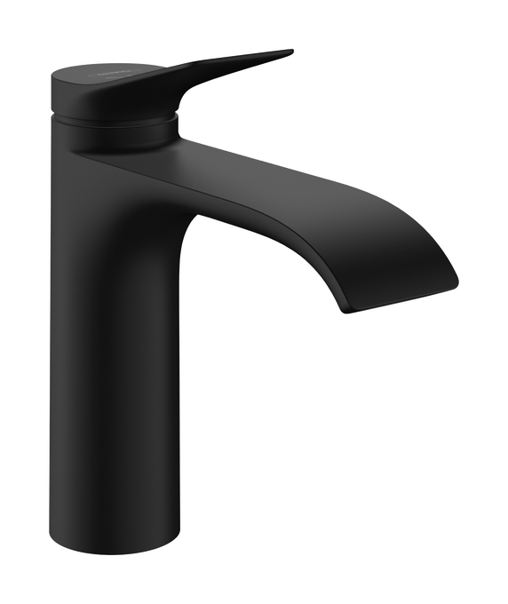 Vòi lavabo gạt đơn Hansgrohe Vivenis 75023670 CoolStart Matt Black