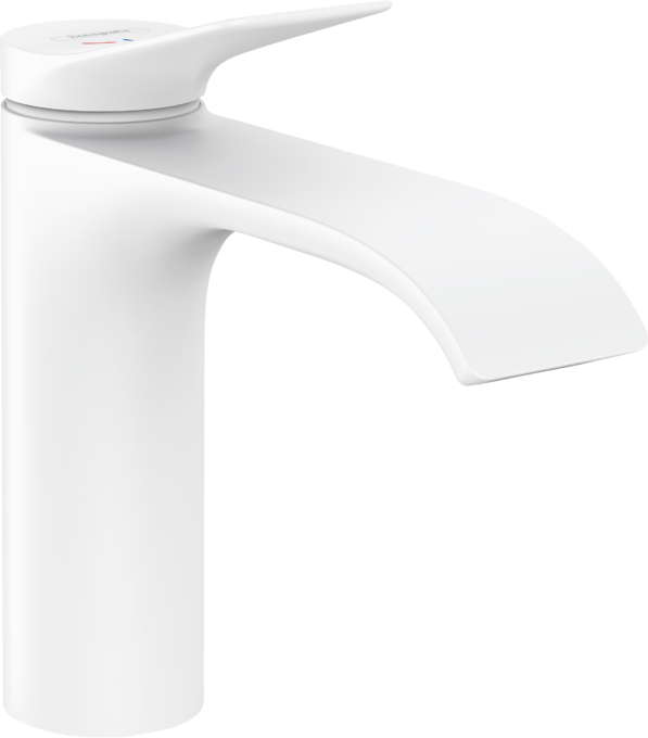 Vòi lavabo gạt đơn Hansgrohe Vivenis 75024700 CoolStart Matt White Vòi lavabo gạt đơn Hansgrohe Vivenis 75024700 CoolStart Matt White