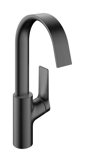 Vòi lavabo gạt đơn Hansgrohe Vivenis 75030340 Brushed Black Chrome