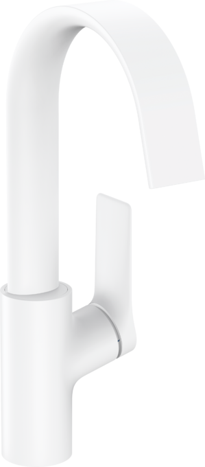 Vòi lavabo gạt đơn Hansgrohe Vivenis 75032700 Matt White Vòi lavabo gạt đơn Hansgrohe Vivenis 75032700 Matt White