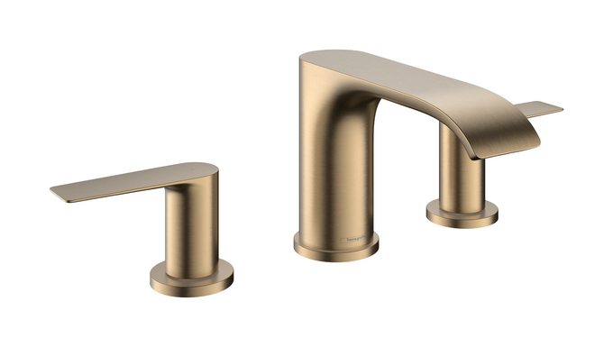 Vòi lavabo 3 lỗ Hansgrohe Vivenis 75033140 Brushed Bronze