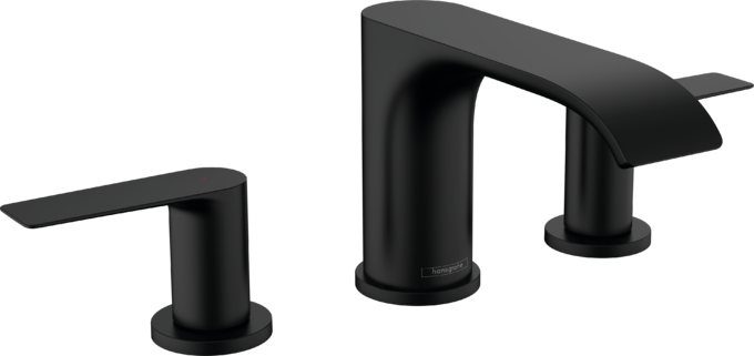 Vòi lavabo 3 lỗ Hansgrohe Vivenis 75033670 Matt Black