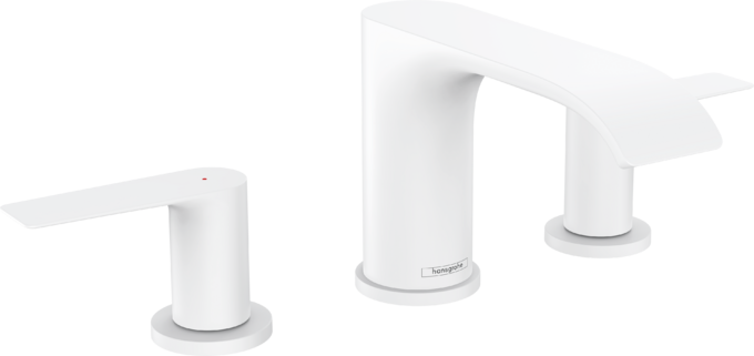 Vòi lavabo 3 lỗ Hansgrohe Vivenis 75033700 Matt White