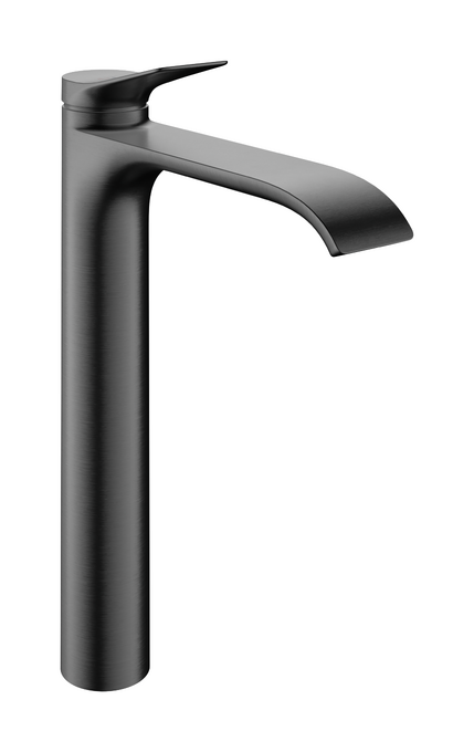 Vòi lavabo gạt đơn Hansgrohe Vivenis 75044340 CoolStart Brushed Black Chrome