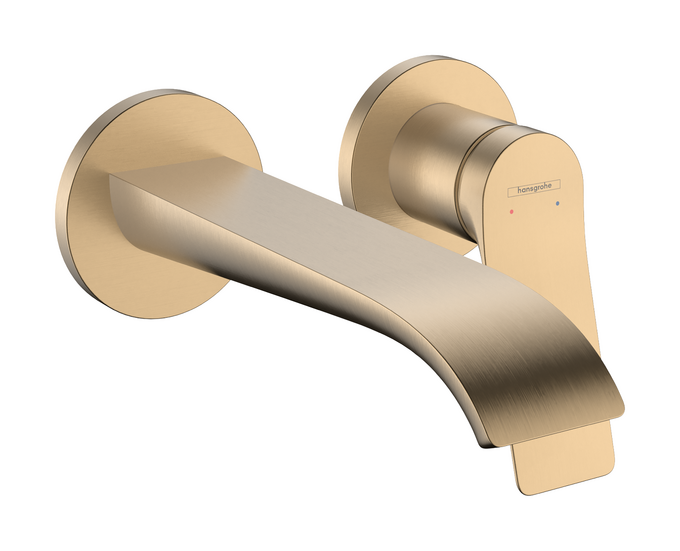 Vòi lavabo gạt đơn Hansgrohe Vivenis 75050140 Brushed Bronze