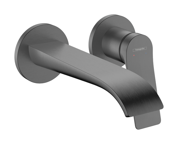Vòi lavabo gạt đơn Hansgrohe Vivenis 75050340 Brushed Black Chrome