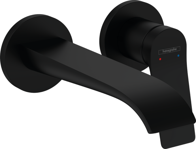 Vòi lavabo gạt đơn Hansgrohe Vivenis 75050670 Matt Black