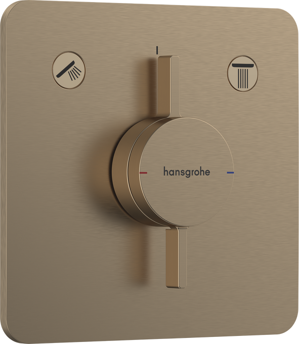 Vòi sen Hansgrohe DuoTurn Q 75414140 Brushed Bronze