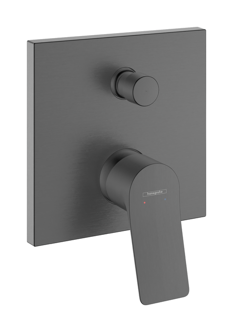 Bộ trộn bồn tắm gạt đơn Hansgrohe Vivenis 75415340 Brushed Black Chrome Bộ trộn bồn tắm gạt đơn Hansgrohe Vivenis 75415340 Brushed Black Chrome