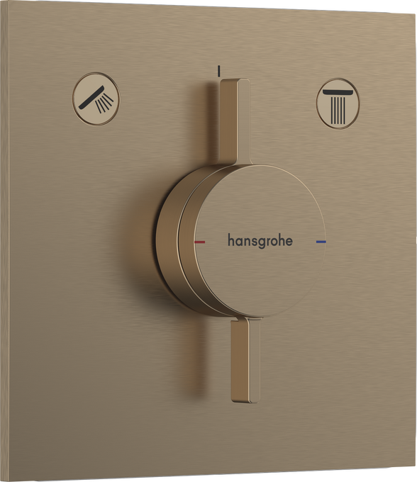 Vòi sen Hansgrohe DuoTurn E 75417140 Brushed Bronze