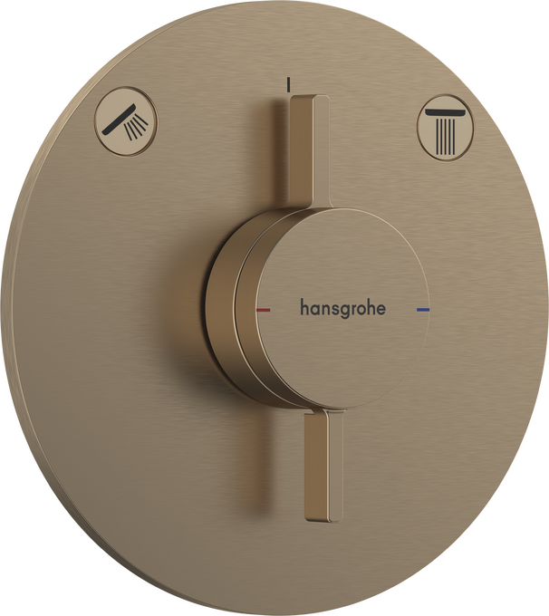 Vòi sen Hansgrohe DuoTurn S 75418140 Brushed Bronze