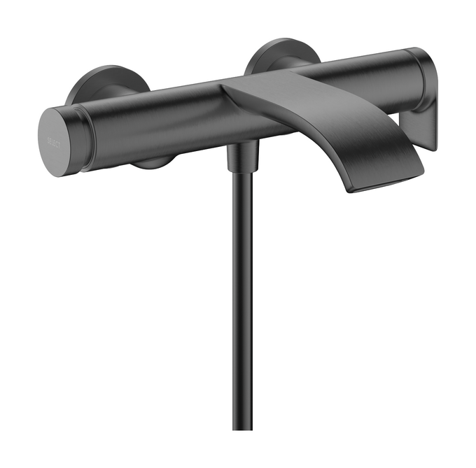Bộ trộn bồn tắm gạt đơn Hansgrohe Vivenis 75420340 Brushed Black Chrome