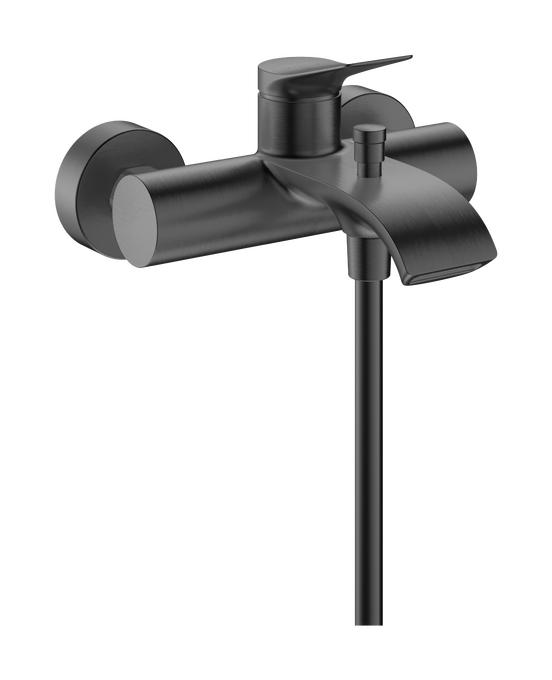Bộ trộn bồn tắm gạt đơn Hansgrohe Vivenis 75423340 Brushed Black Chrome