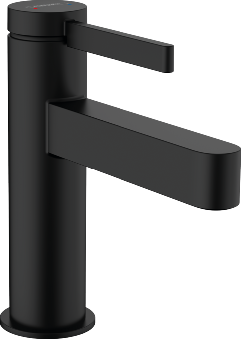 Vòi lavabo gạt đơn Hansgrohe Finoris 76010670 Matt Black