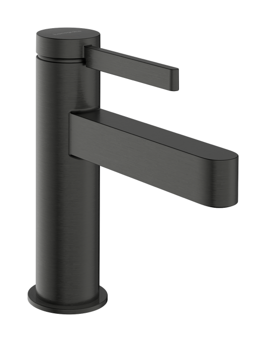 Vòi lavabo gạt đơn Hansgrohe Finoris 76012340 CoolStart Brushed Black Chrome