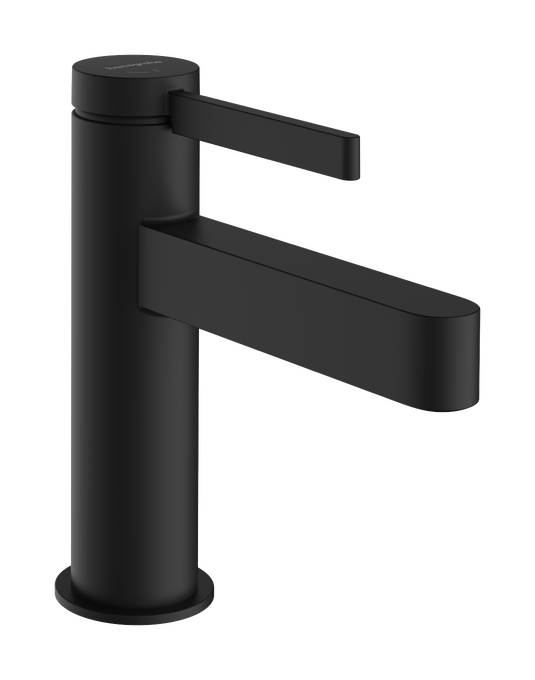 Vòi lavabo gạt đơn Hansgrohe Finoris 76012670 CoolStart Matt Black