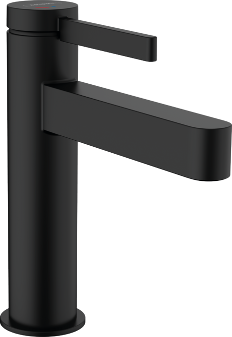 Vòi lavabo gạt đơn Hansgrohe Finoris 76024670 CoolStart Matt Black