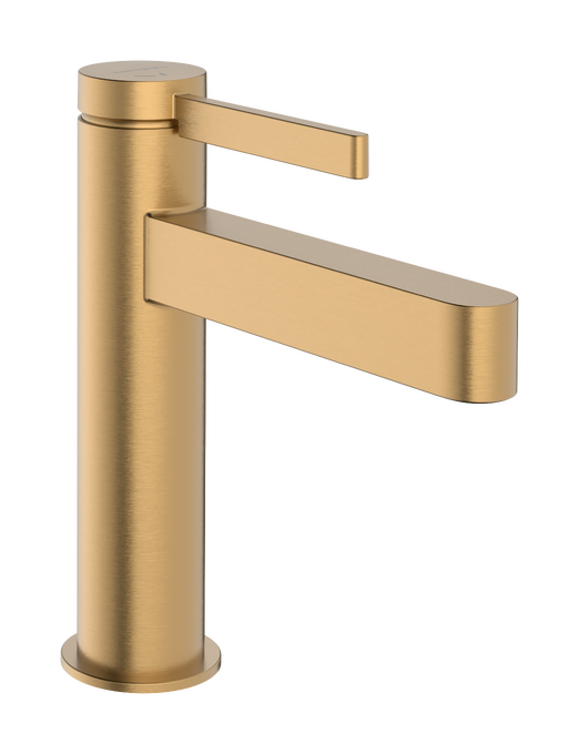 Vòi lavabo gạt đơn Hansgrohe Finoris 76025140 CoolStart Brushed Bronze