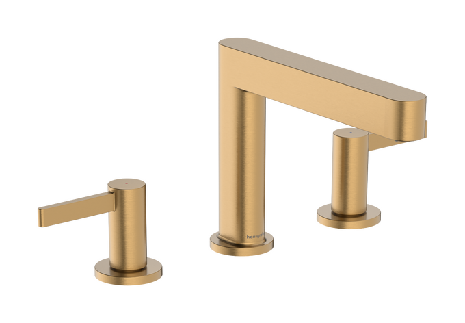 Vòi lavabo 3 lỗ Hansgrohe Finoris 76033140 Brushed Bronze