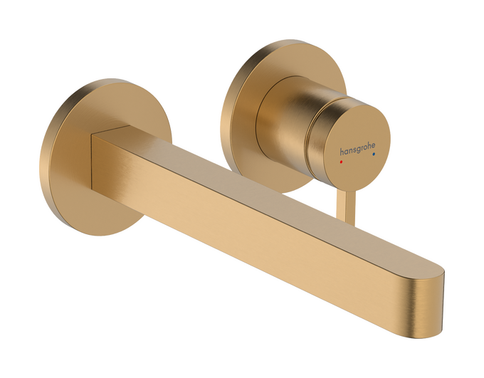 Vòi lavabo gạt đơn Hansgrohe Finoris 76050140 Brushed Bronze