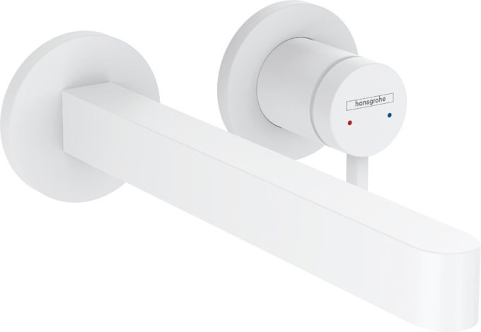 Vòi lavabo gạt đơn Hansgrohe Finoris 76050700 Matt White