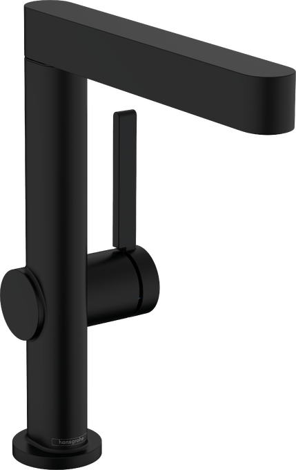 Vòi lavabo gạt đơn Hansgrohe Finoris 76060670 Matt Black